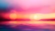 Soft Minimalistic Sunset Gradient Blur Background - Hand Edited Generative AI