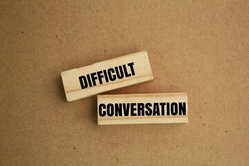 stick with the word DIFFICULT TO CONVERSATION. difficult conversation concepts