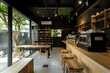 © JAEHEE - cafe interior. Generative AI