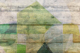 Fototapeta  - Abstrakte Landschaft auf gefrorenem Holz #23042.3