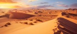 Fototapeta  - view of the Sahara desert during the day