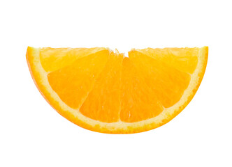 Wall Mural - Orange fruit. Orange slice transparent png