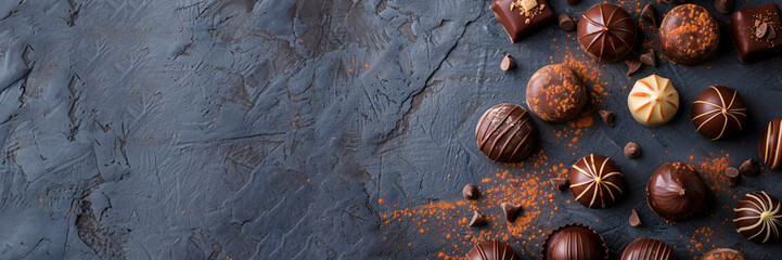 Wall Mural - filled chocolate
