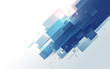 Leinwandbilder - Rectangular abstract background,created with Generative AI tecnology.