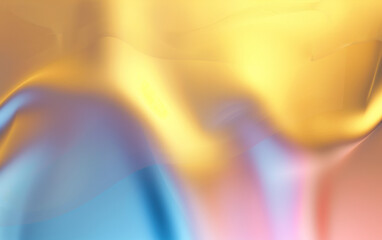 Wall Mural - golden abstract background,created with generative ai tecnology.