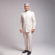 © agung n. wibowo - Latin male Muslim in isolated white background.