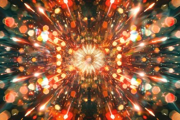 Poster - abstract colorful design use background