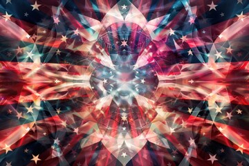 Poster - abstract colorful design use background