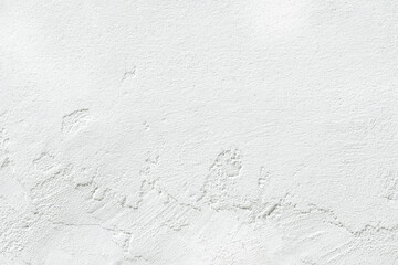 Wall Mural - Blank concrete white rough wall for background. Beautiful white wall surface background pattern..