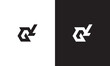 GL logo, monogram unique logo, black and white logo, premium elegant logo, letter GL Vector minimalist	