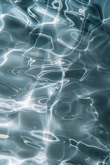 Poster - Abstract background with reflections and caustics. Hi-tech. Futuristic background image. Created with Generative AI technology.