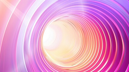 Poster - Circular abstract background of bright lines. AI generative.