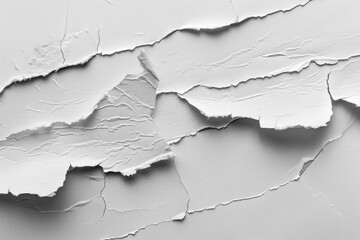 Wall Mural - Detailed view of white paint surface, suitable for backgrounds or textures
