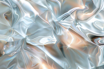 Poster - abstract background with reflections and caustics. hi-tech. futuristic background image. created wit