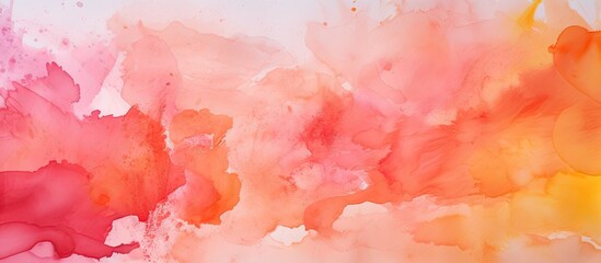 Aufkleber - Vibrant painting featuring abstract shapes and colors, displayed against a clean white backdrop