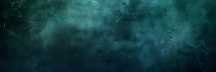 horror green blue clouds, grunge dark smoke texture, black haunted background for horror - thriller-