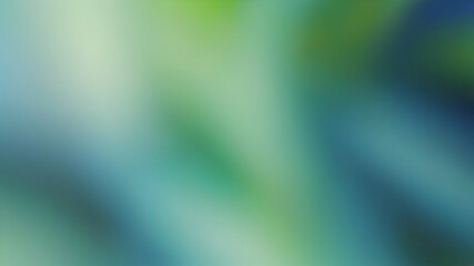 Poster - Blue and Green Blurred Motion Abstract Background