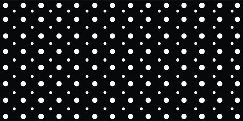 Wall Mural - Basic halftone dot effect in black and white. Half tone effect. Halftone dots. Black white halftone. Background with monochrome dots texture. Polka dot pattern template.