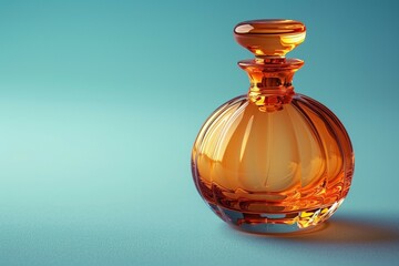 Sticker - Luxury perfume. Background with selective focus and copy space