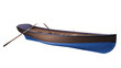 Boat without background 3D render