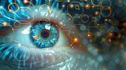 Aufkleber - A professional and sophisticated graphic meant for social media, The science. Generative AI.