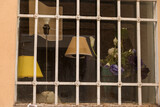 Fototapeta Tulipany - Roma -window in one of appartments in Trastevere