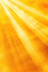 Poster - Bright sun rays breaking through fluffy clouds. Ideal for weather or nature concepts