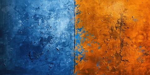Poster - Vibrant paint splatters in various colors, perfect for creative projects