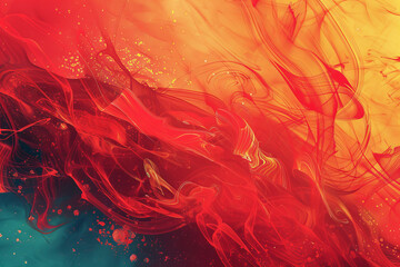 Poster - An abstract background that captures the spirit of China.