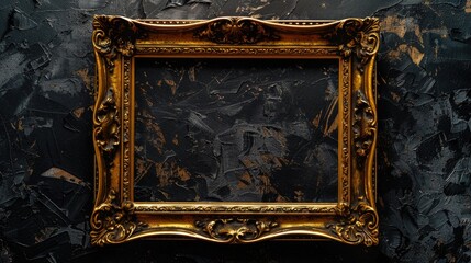 Poster - A spooky skeleton picture frame, perfect for Halloween decorations