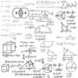 mathematical formulas background