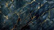 polished black marble with gold streaks background surface texture