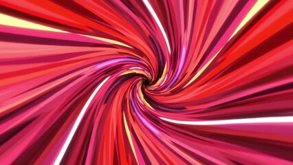 Poster - Animated neon glowing colorful fractal vortex frame. Colorful laser show seamless loop 4K border. Futuristic light effect. VJ backdrop for club, show, music video, presentation. Glow swirl design