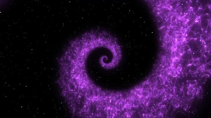 Poster - Animated neon glowing hyper jump galaxy vortex frame. Colorful laser show seamless loop 4K border. Futuristic light effect. VJ backdrop for club, show, music video, presentation. Glow swirl design