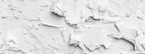 Fototapeta  - white rough plaster facade texture background banner. abstract white background modern design