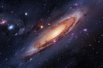 the cosmic dance of galaxies in a mesmerizing wildlife astrophotograph
