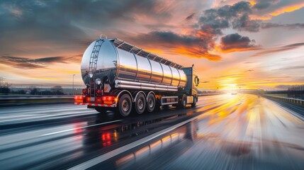 Wall Mural - Fuel tanker