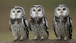 Owls With Unique Markings And Patterns Upscaled 8