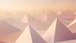 pink abstract background of triangles low poly