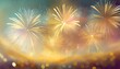 abstract colored firework background new year celebration 2024 comeliness