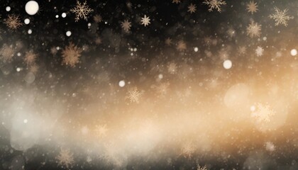 Wall Mural - snow black background abstract texture snowflakes falling in the sky overlay