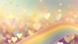 gay love concept wedding romance valentines day rainbow colorful hearts background wallpaper