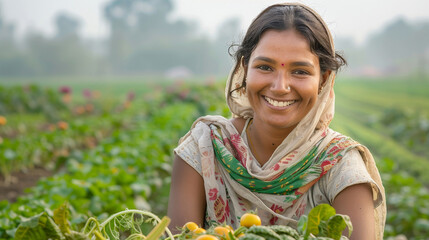 Indian Village Woman