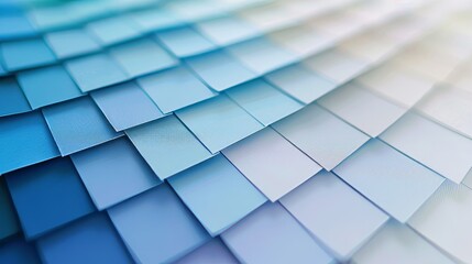 Poster - Subtle transitions of color in a monochromatic palette    AI generated illustration