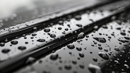 Poster - Wiper blade pattern    AI generated illustration