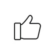 © Rahayu - Hand like icon . Thumb up symbol vector