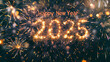 Celebrate the new year with colorful fireworks lighting up the night sky in joy and excitement as 2013 arrives