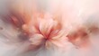 dreamy peach pink flower blooming abstract background