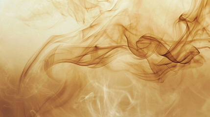 Wall Mural - background with smoke on a dark background