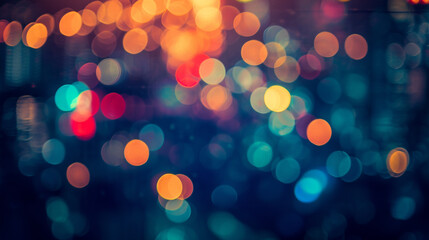 Wall Mural - abstract background of lights
